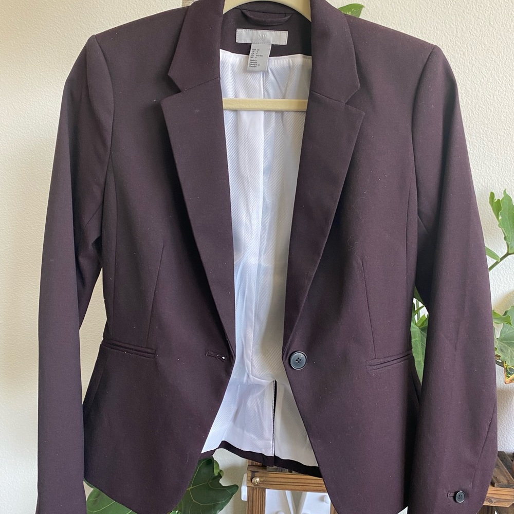 Maroon Blazer
